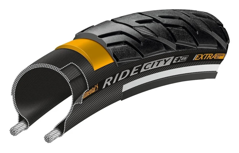 Anvelopa Continental Ride City Reflex EXTRa PunctureBelt 32-622 (28×1 1/4×1 3/4) Calitate înaltă