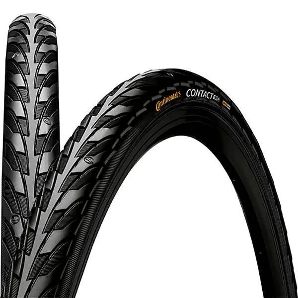 Retur gratuit Anvelopa Continental Contact 37-622 (28 x 1 3/8 x 1 5/8) negru/negru