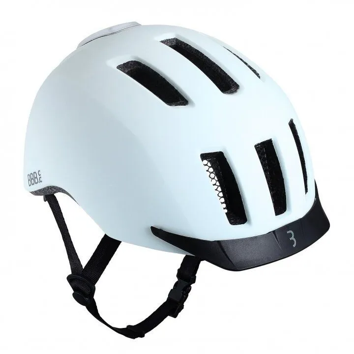 Casca BBB Grid BHE-161 Alb Mat M (54-58 cm) Livrare rapidă