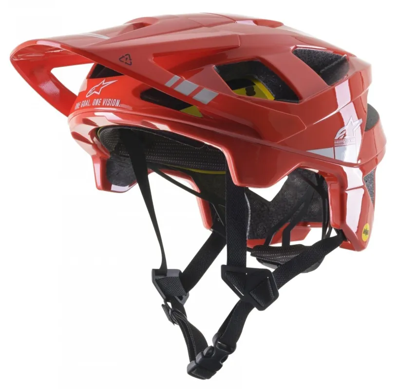 Casca Alpinestars Vector Tech A2 Red / Gray Glossy S Chilipir