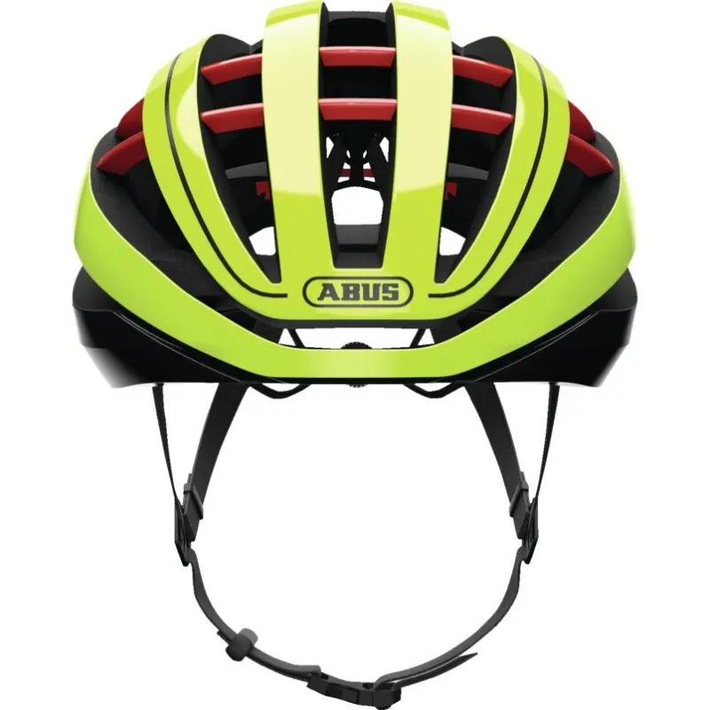 Noutate Casca Abus sosea Aventor Neon Yellow L (57-61 cm)