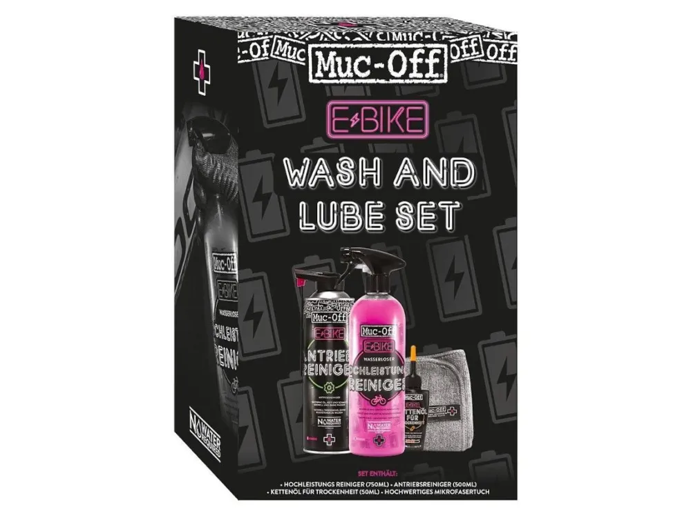 Ofertă specială Set Muc-Off Ebike Clean Protect and Lube Kit