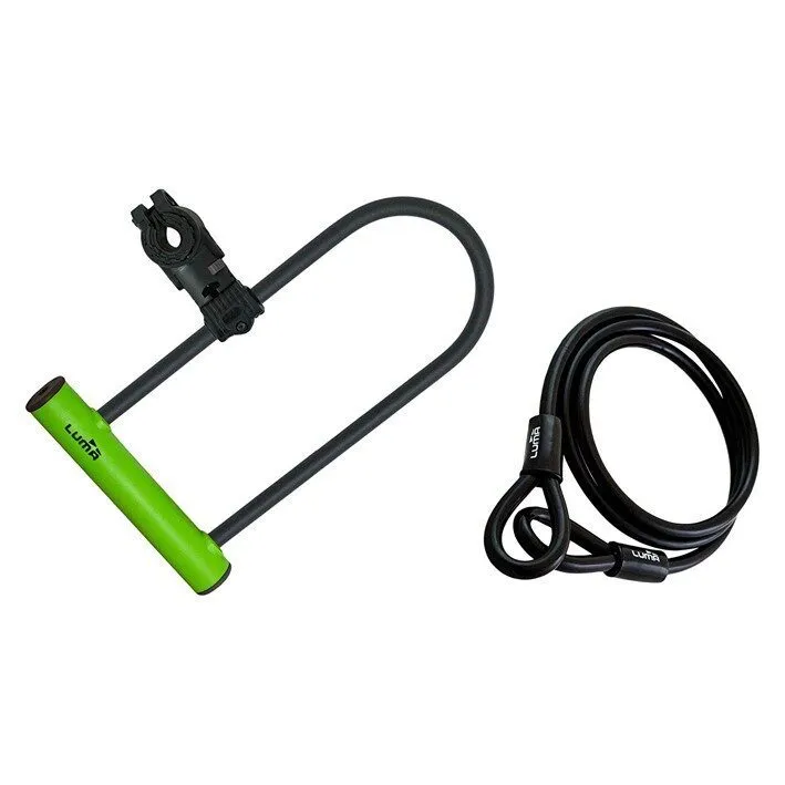 Lacat Luma Enduro 35 HU 320 verde cu suport Sopmulti C4 plus bucla Vezi acum