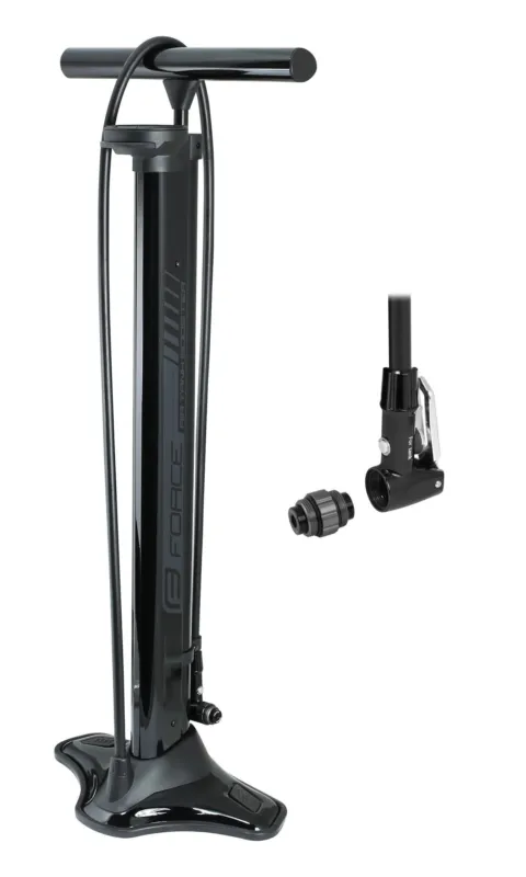Transport gratuit Pompa podea Force Air Tank Booster 18 BAR Black