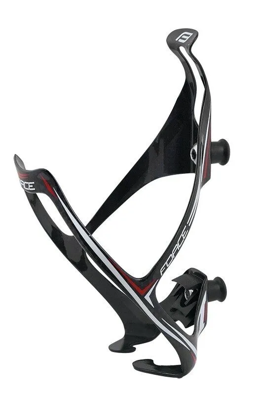 Suport bidon Force Carbon 18 grame alb/negru Super ofertă