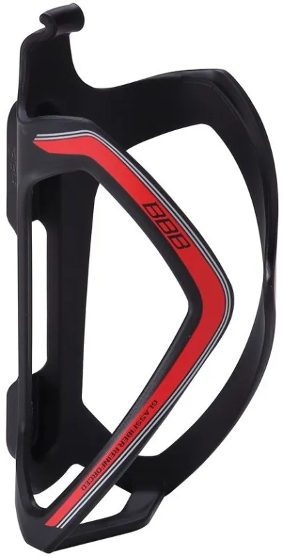Suport bidon BBB BBC-36 FlexCage negru mat/rosu Livrare rapidă