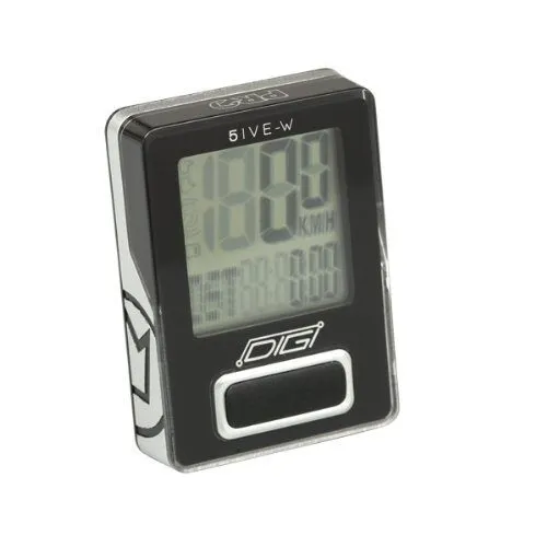 Livrare expres CICLOCOMPUTER PRO DIGI 5IVE WIRELESS, 5 FUNCTII NEGRU (17)
