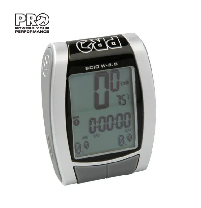 Reducere extra CICLOCOMPUTER PRO SCIO W-3.3 RPM FARA FIR, ARGINTIU (08)