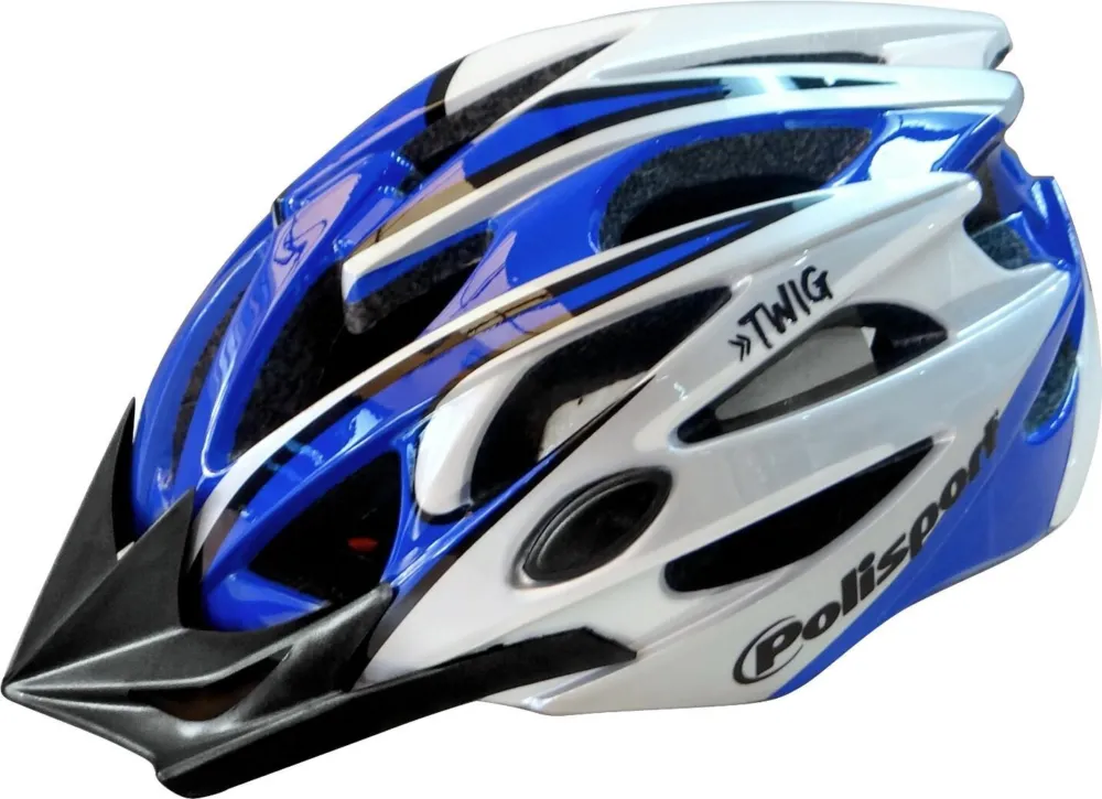 Casca bicicleta Twig albastra-argintie marime L(58-61) Preț promoțional