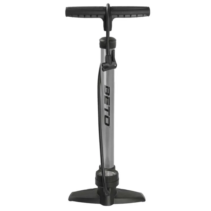Bestseller Pompa bicicleta PODEA BETO CU MANOMETRU DARK SILVER