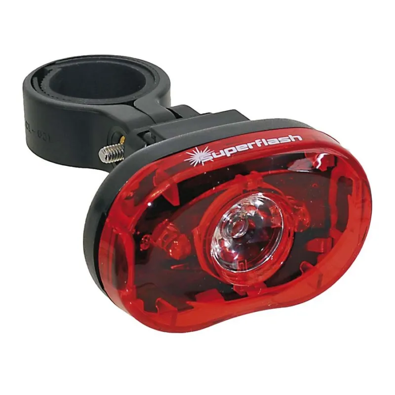 Stop spate bicicleta cu baterii SMART „SUPER FLASH 0.5WATT” Reducere extra