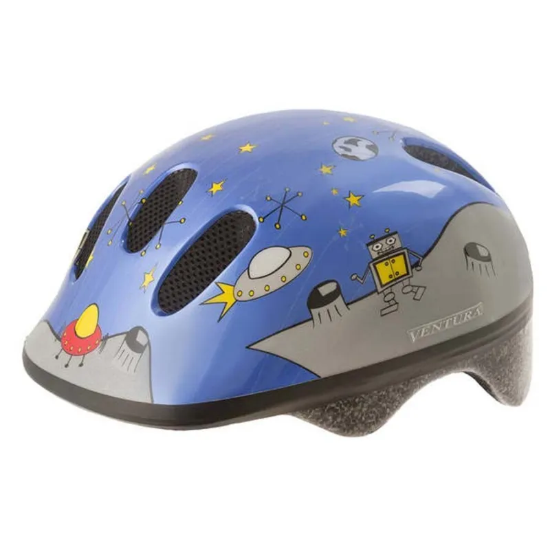 Casca bicicleta COPII VENTURA „SPACE” S(52-57CM)BANDA REFLECTORIZANTA Mai ieftin