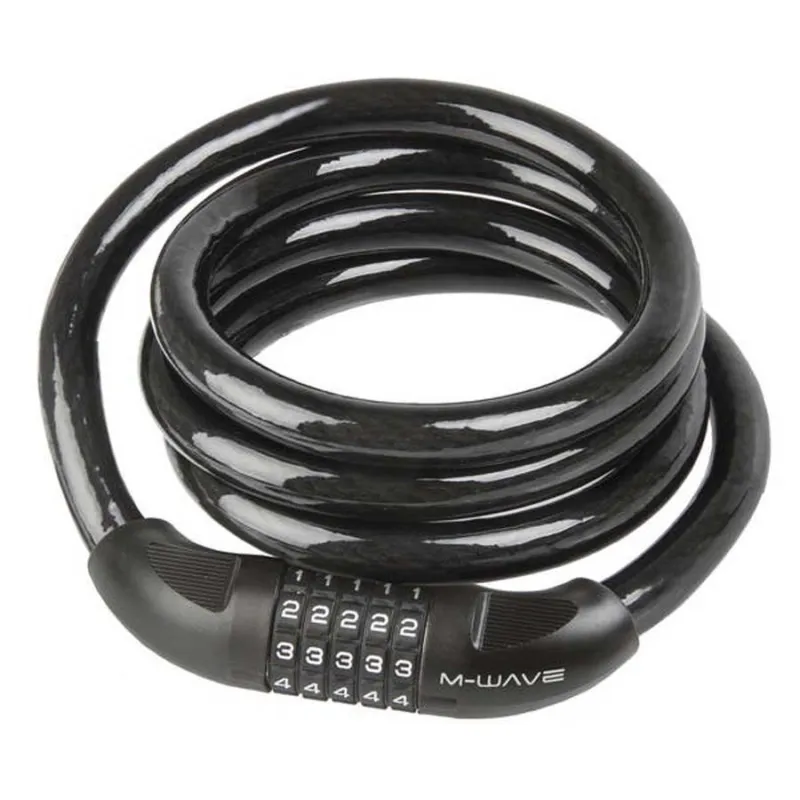 Comandă acum Antifurt bicicleta cu cifru M-Wave „DS 20.18” Nivel de securitate 3