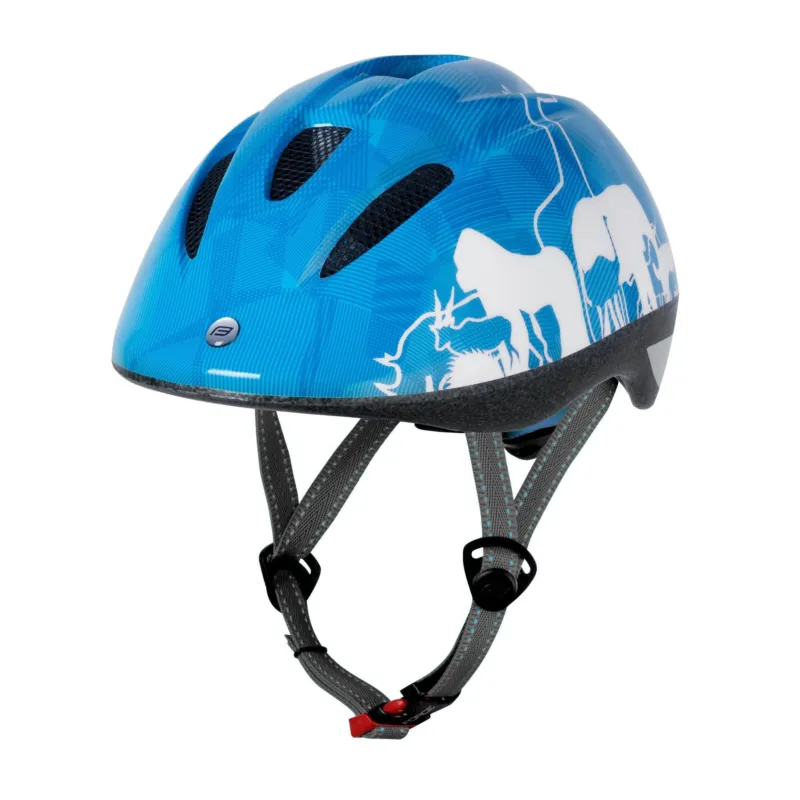 Ieftin Casca copii Force FUN Animals albastru/verde S (48-54 cm)