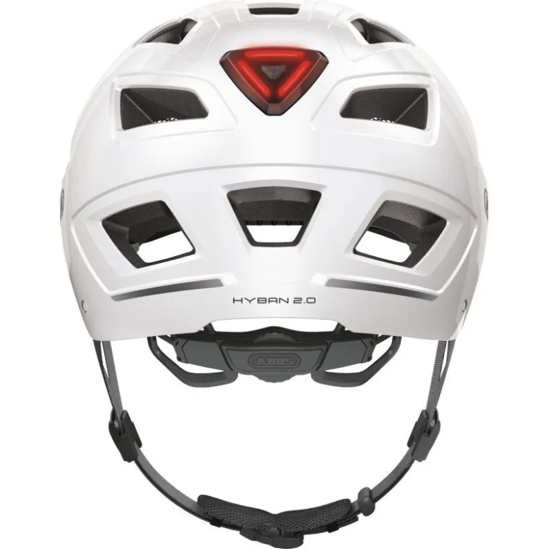 Promoție Casca ABUS Hyban 2.0 Polar White L (56-61 cm)
