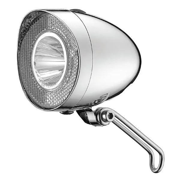 Cel mai vândut Far Clasic Union cu led 20 Lux Argintiu pentru dinam