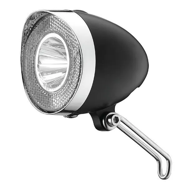 Preț redus Far Union Clasic pe dinam cu led 20 lux Negru