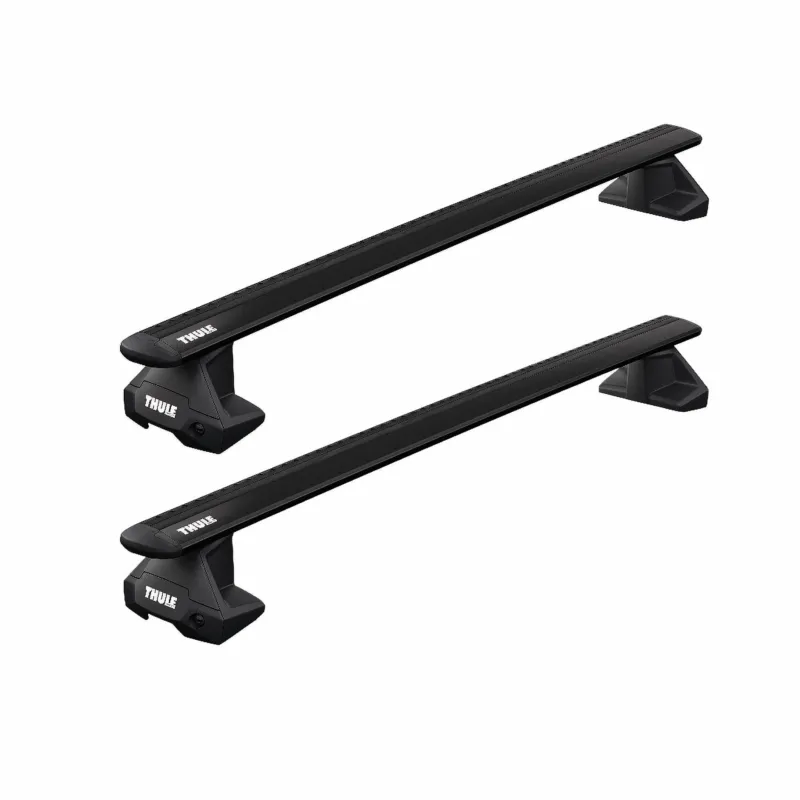 Ieftin Bare Auto Transversale Thule WingBar Evo BLACK pentru AUDI A7, 5 usi HATCHBACK cu plafon normal (2010-2018)