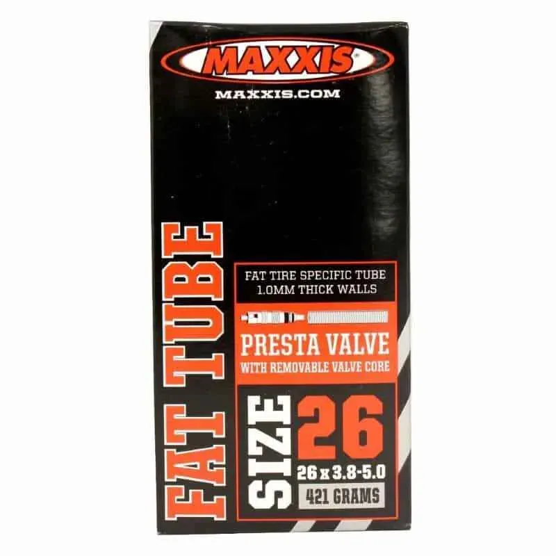 Camera 26X3.80/5.00 FV RVC Maxxis Fat Tube Presta Preț promoțional