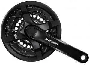 Angrenaj Shimano Tourney FC-TY 501 42/34/24 175 mm black 6/7/8 Cumpărături sigure