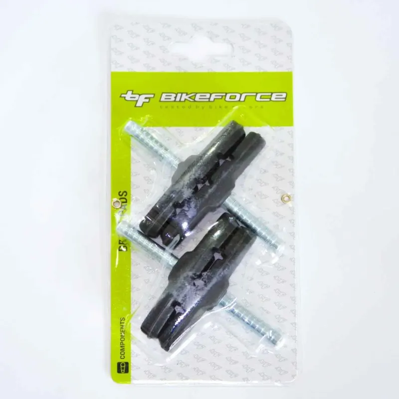Saboti frana cu tija 12T2 – 70 mm negru, 2 perechi Retur ușor