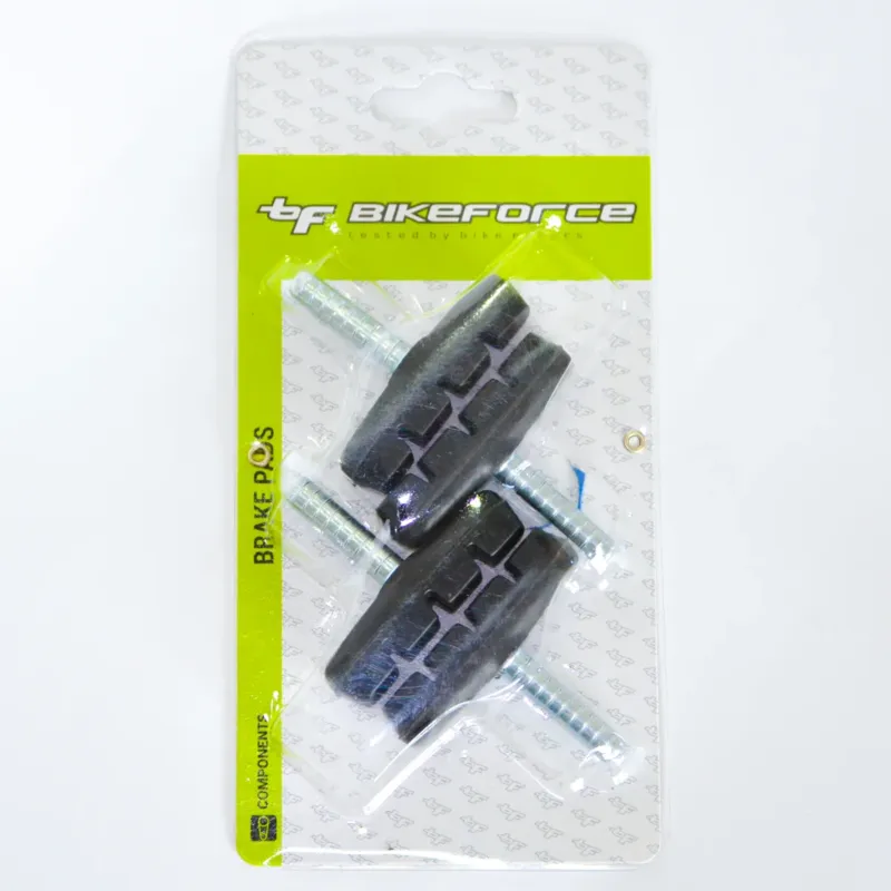 Saboti frana cu tija 90211 – 55 mm negru, 2 perechi Preț mic