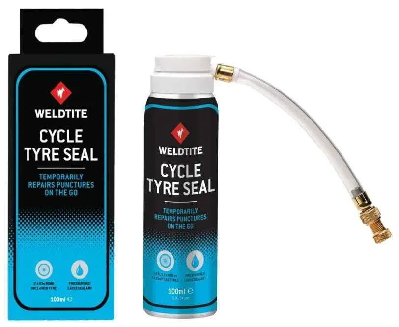Reducere Spray cu solutie autovulcanizanta CycleTyreSeal Weldtite 100 ml