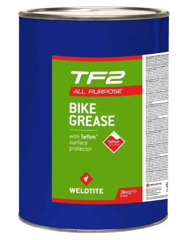 Unsoare bicicleta TF2 cu Teflon Weldtite 3 kg Calitate înaltă