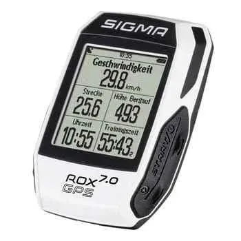 Kilometraj Sigma ROX 7.0 GPS set alb Techline 2016 Bestseller