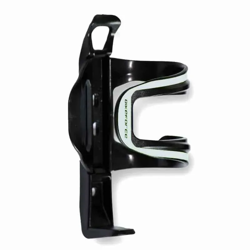 Suport bidon plastic BikeForce stanga-dreapta gri Preț redus