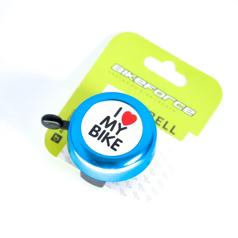 Clopotel Bikeforce I Love My Bike, blue Preț redus