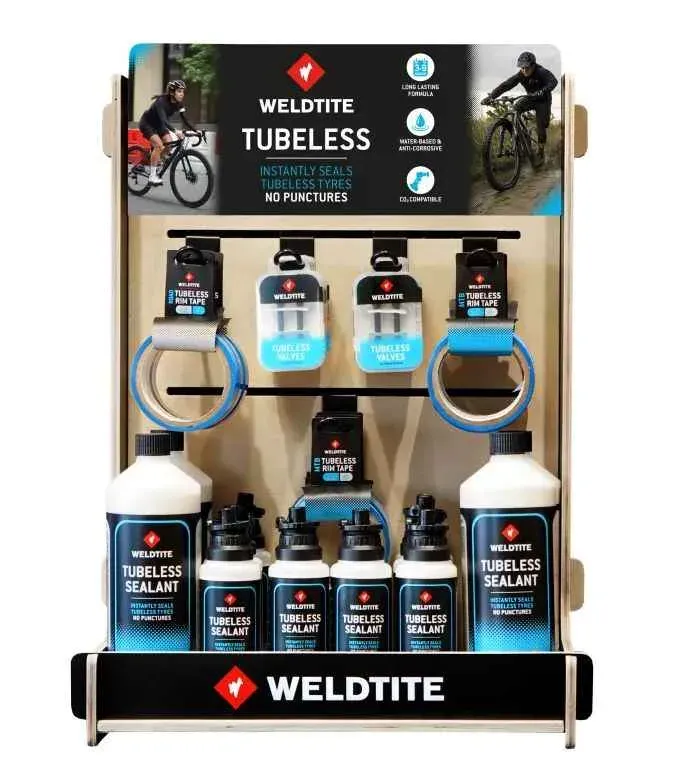 Stand de prezentare Tubeless (fara produse) din lemn Weldtite Retur gratuit