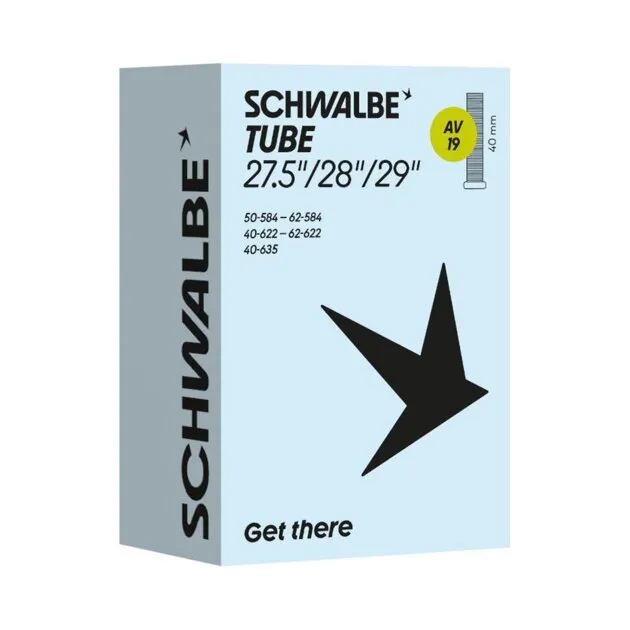 SCHWALBE Cameră AV19 27.5x2.00/2.35 29x1.75/2.40 (40/62-584/635) AV 40mm 220g Reducere extra
