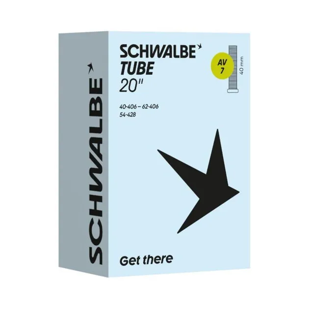Discount SCHWALBE Cameră AV7 20x1.50/2.00 (40/62-406) AV 40mm 145g