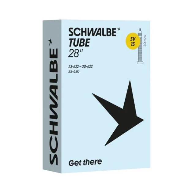 Disponibil imediat SCHWALBE Cameră SV15 700x18/28C (23/30-622/630) FV 50mm 105g