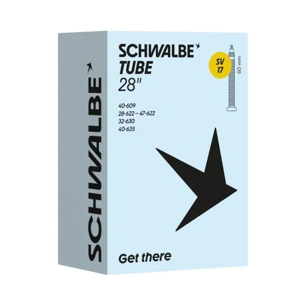Noutate SCHWALBE Cameră SV17 700x28/45C (28/47-622/635) FV 60mm 150g