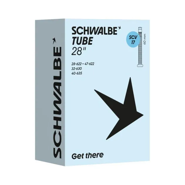 SCHWALBE Cameră SCV17 700x28/45C (28/47-622/635) SCV 60mm 150g Cumpărături sigure