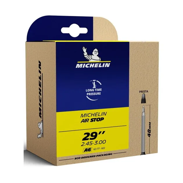 MICHELIN Cameră A6 AIRSTOP 29x2.40/3.00 (62/77-622) FV 48mm 363g Transport gratuit