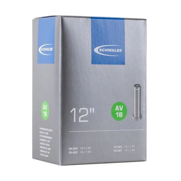 Expediere rapidă SCHWALBE Cameră AV1B (32/40-203) 61g