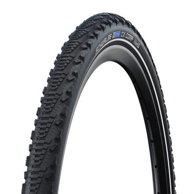 Cel mai vândut SCHWALBE Anvelopă CX COMP (47-507) 24x1.75 Active 50EPI K-Guard 525g Negru reflex