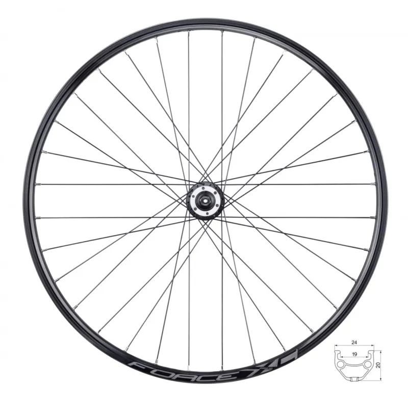 Ieftin Roata Fata Force XC Disc 622x19 32H