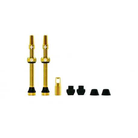 Valve Tubeless Muc-Off Presta MTB 60mm Aurii Reducere de preț