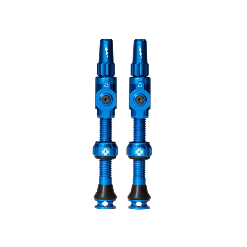 Valve tubeless Muc-Off Tubeless Valves Big Bore Lite (Large) Blue Disponibil imediat