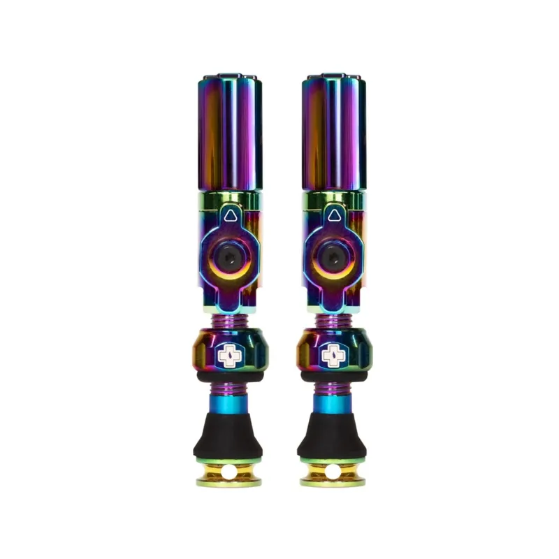 Valve tubeless Muc-Off Tubeless Valves Big Bore Lite (Medium) Iridescent Plată securizată