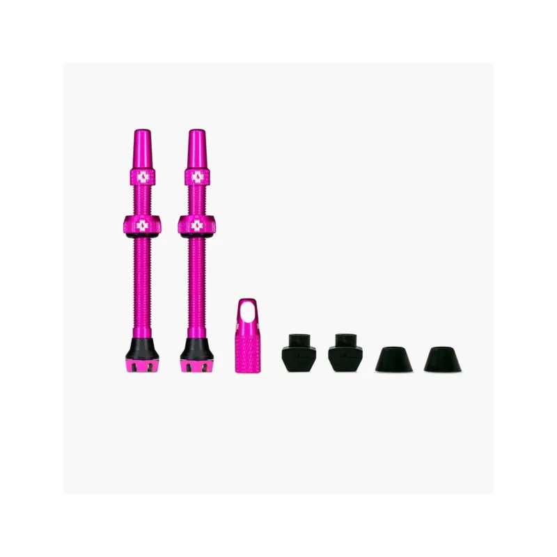 Valve tubeless Muc-Off Tubeless Valves V2 44mm Roz Popular
