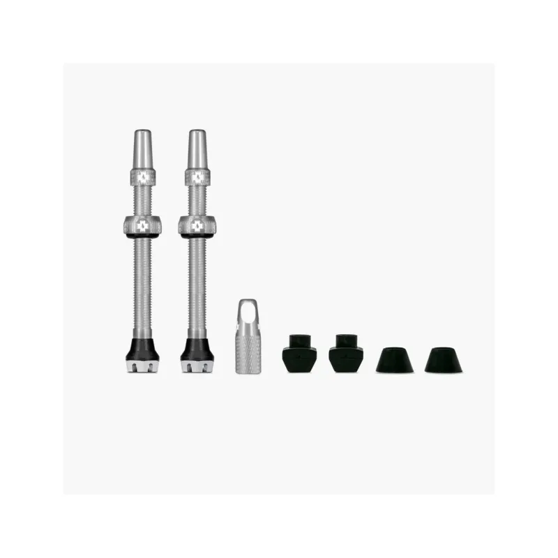 Valve tubeless Muc-Off Tubeless Valves V2 60mm Argintiu Ofertă exclusivă