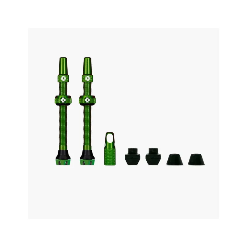 Valve tubeless Muc-Off Tubeless Valves V2 60mm Verde Reducere de preț