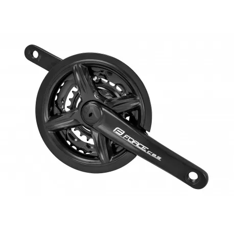 Pedalier Force C8.5 Al 42/34/24T 175 mm negru Preț promoțional