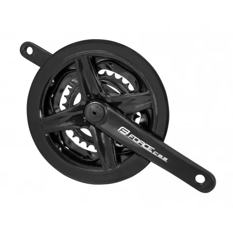 Pedalier Force C8.5 Al 48/38/28T 175 mm negru Discount