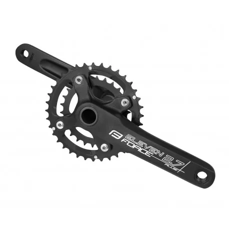 Premium Pedalier Force Eleven2.7 AL 36/26T 175 mm negru